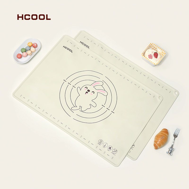 Самый продаваемый силиконовый коврик для выпечки HCOOL с героями мультфильмов, нескользящий коврик для выпечки на кухне, коврик для замешивания теста, пищевой уровень