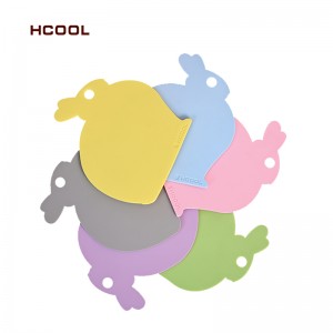 Лидер продаж HCOOL, силиконовый коврик в форме кролика, нескользящая обеденная тарелка, подставка для чашки, держатель для чаши, теплоизоляционный коврик, кухонные обеденные подушечки
